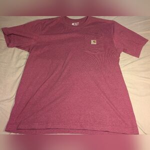 Carhartt Men's Short Sleeve Tee in Pink